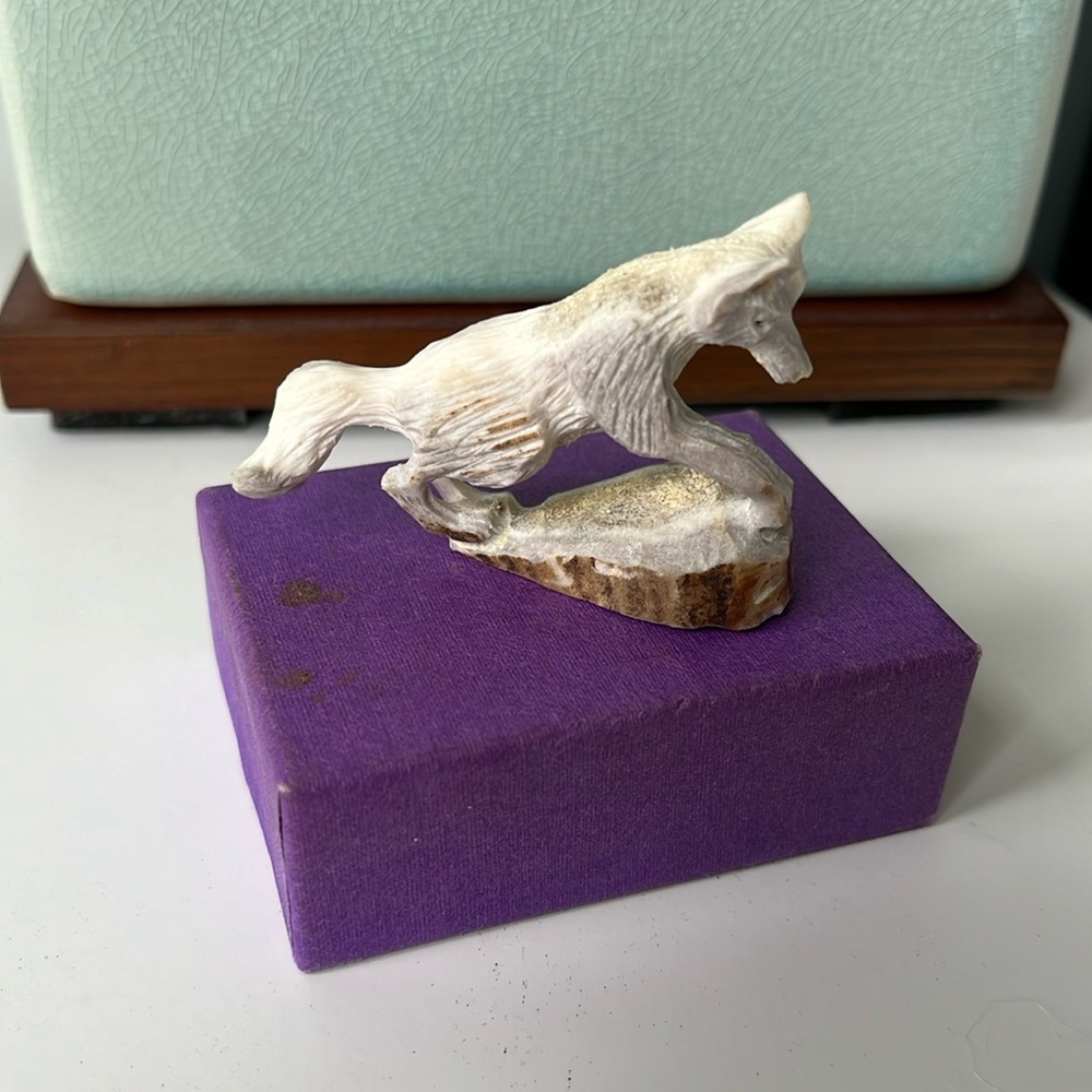 Handcrafted wolf